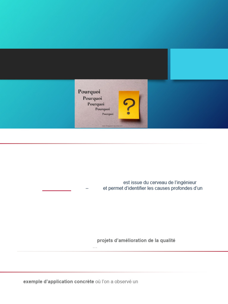 Méthode des 5P pour la qualité | PDF | Méthode scientifique ...