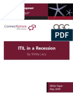 ITIL in Recession White Paper May09