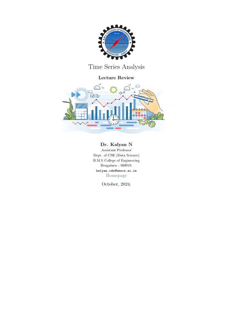 Time Series Analysis Overview | PDF | Time Series | Forecasting