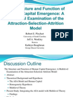 The Structure and Function of Human Capital Emergence
