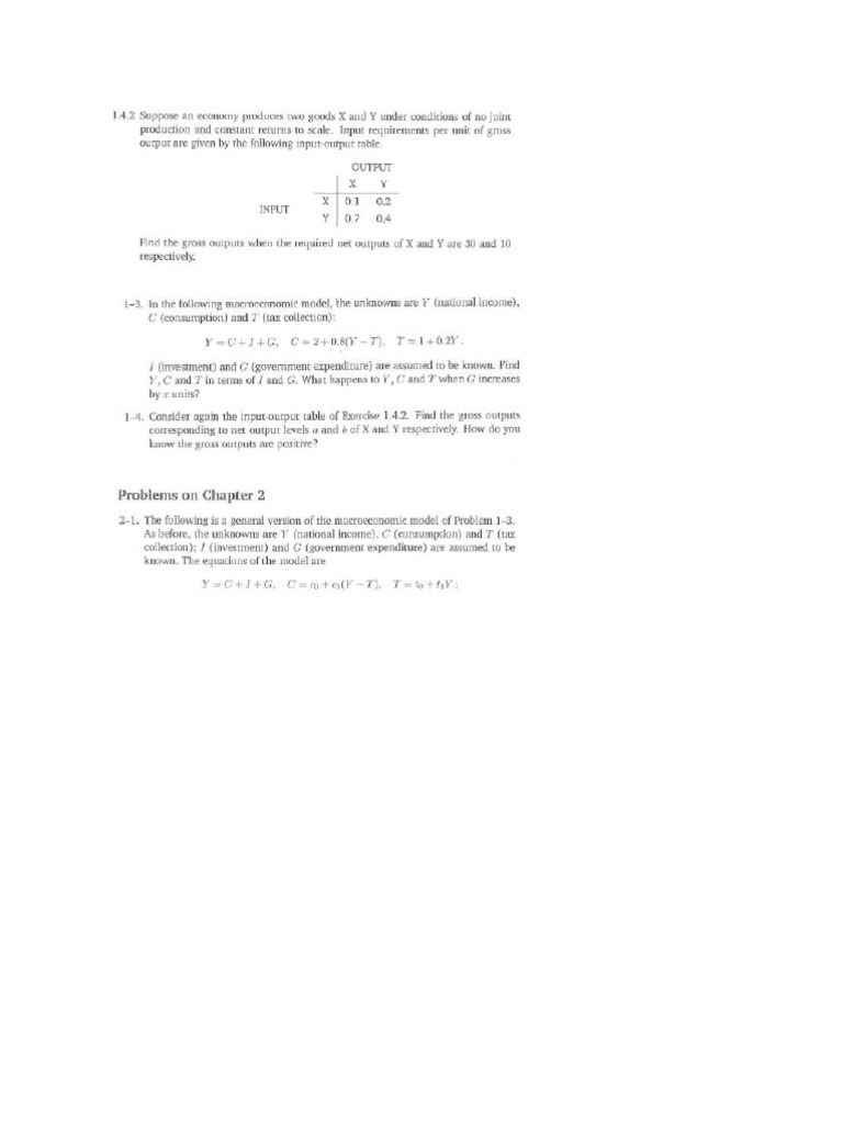Linear Algebra and One Variable Function | PDF