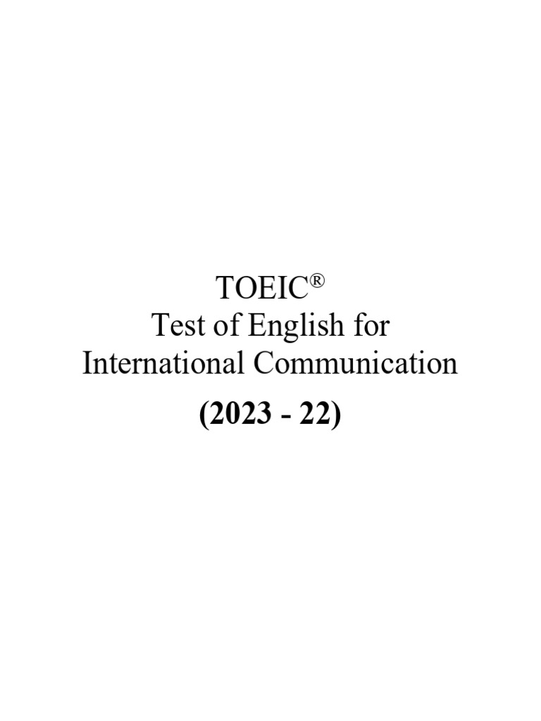 Test 22 | PDF