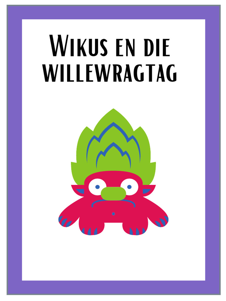 Wikus en Die Willewragtag Storie | PDF