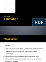 Estimation