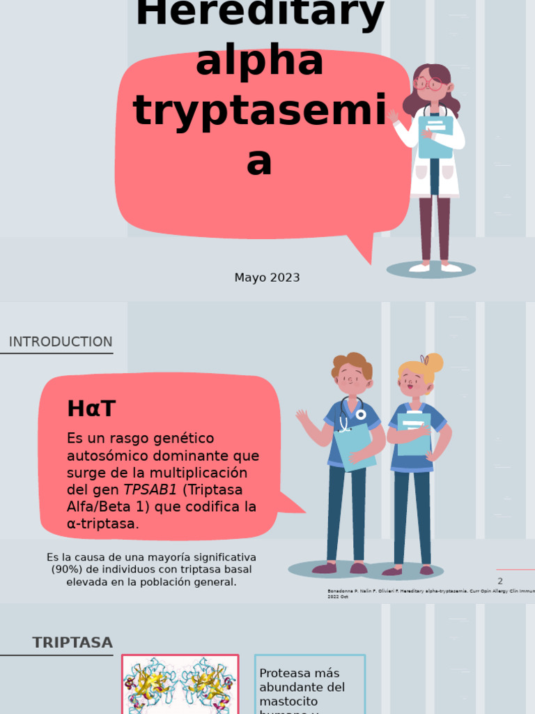Herditary Alpha Tryptasemia | PDF | Biología | Biología Celular