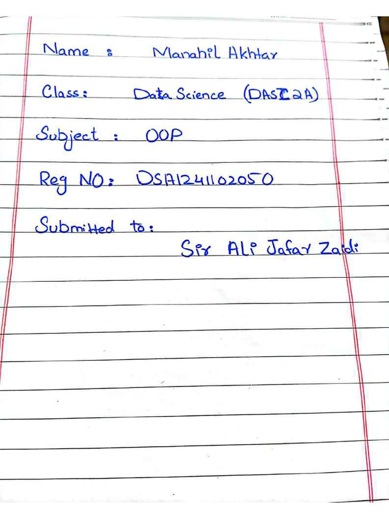 Maha Oop Assignmentno 1 11zon | PDF