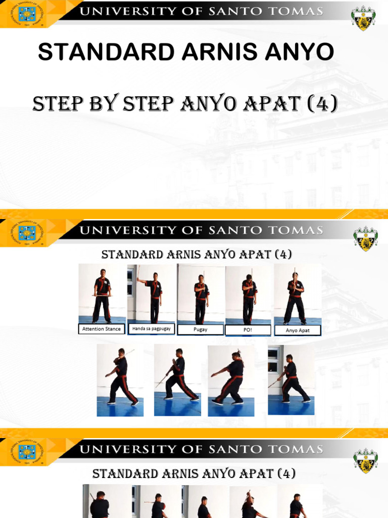 STEP+by+STEP++Standard+Arnis++Anyo++4 | PDF