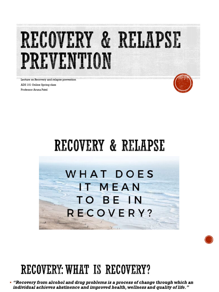 7 Steps to Overcome Addiction Recovery | PDF | Relapse | Substance Abuse