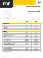 Caterpillar 3408 Engine Specs Overview | PDF