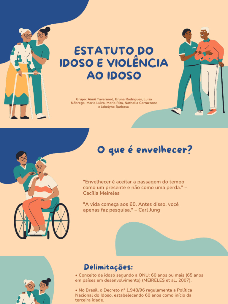 Violência e Direitos do Idoso no Brasil | PDF | Violência | Terceira idade
