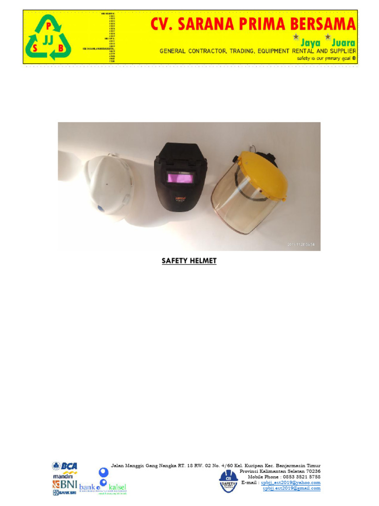 Safety Helmet | PDF