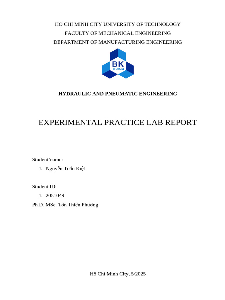 Lab Hydraulic Pneumatic Engineering | PDF | Pump | Valve