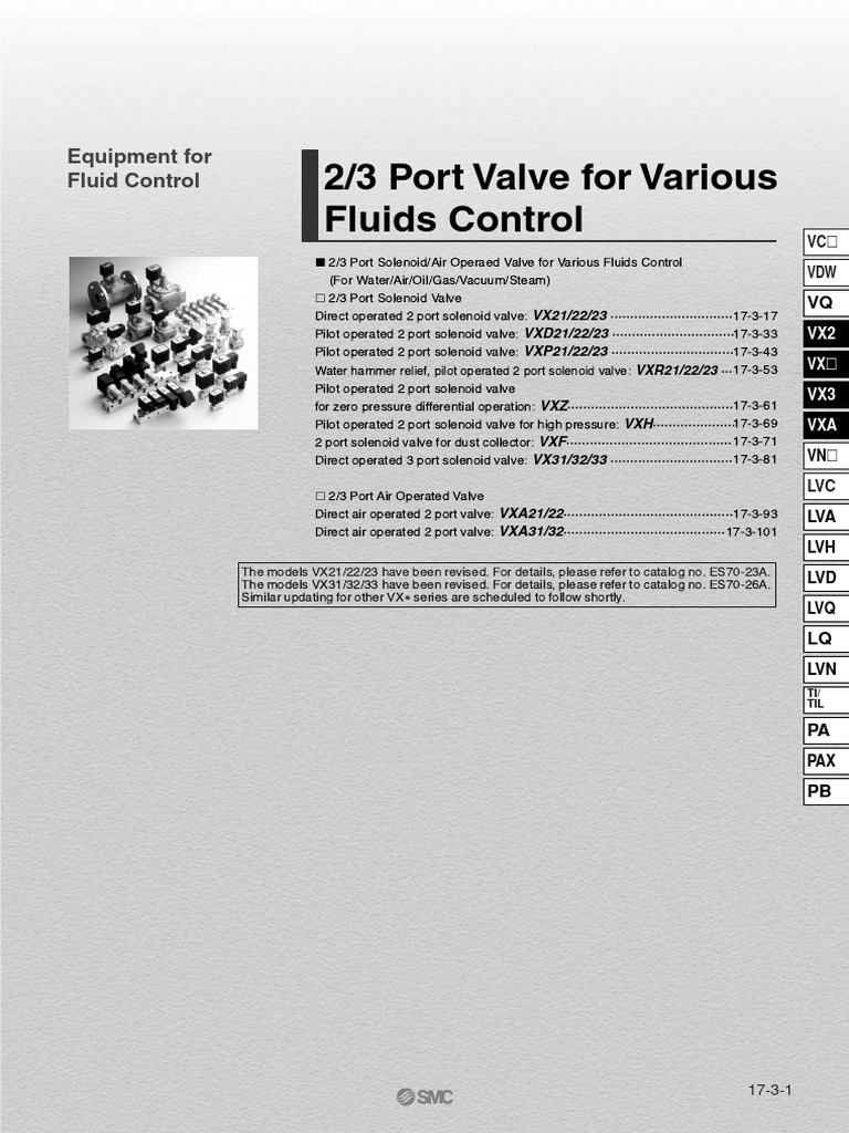 VXP | PDF | Valve | Materials