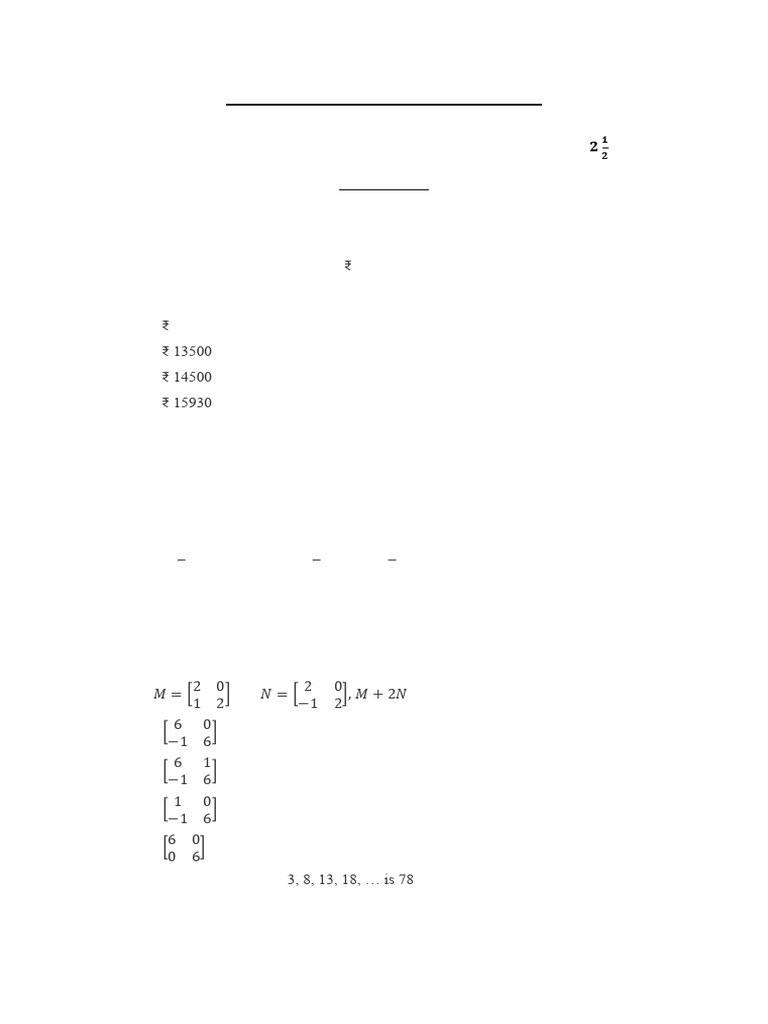 Class X Mathematics Practice Paper | PDF | Circle | Triangle