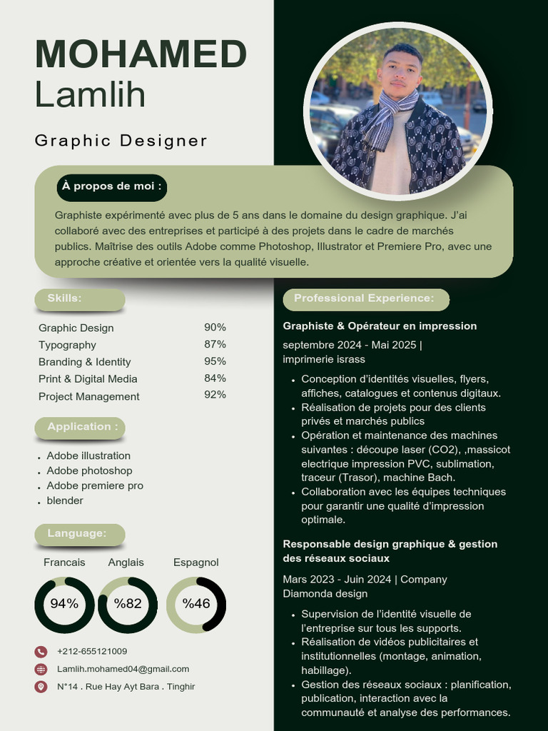 Graphiste : Identités visuelles et impression | PDF | Graphisme ...