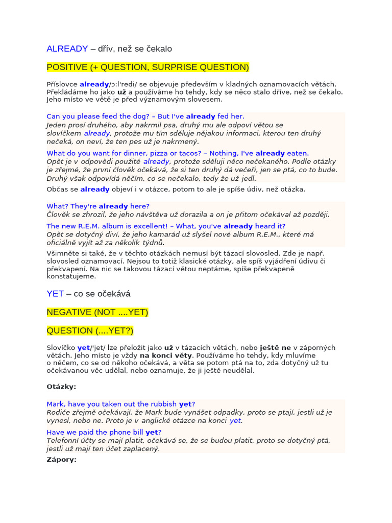 Already Still Yet | PDF