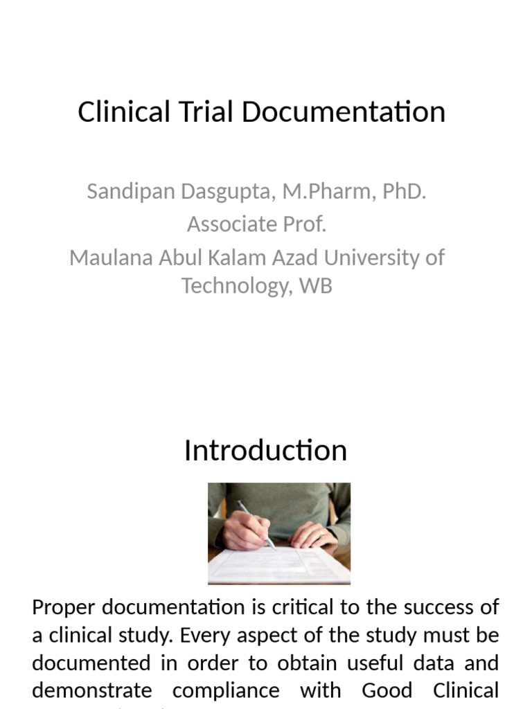 Essential Clinical Trial Documentation Guide | PDF | Clinical Trial ...