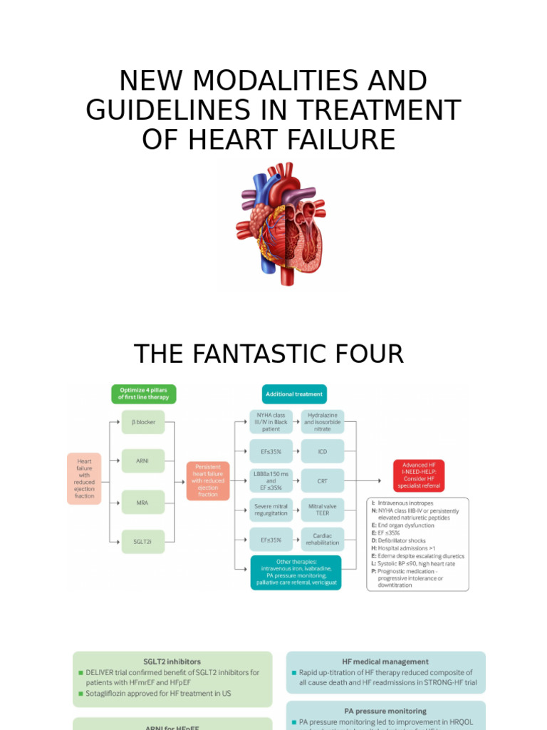 New Heart Failure Treatments Overview | PDF | Heart Failure | Heart