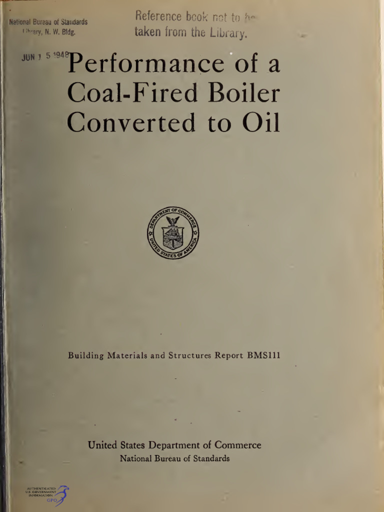 Coal-Fired Boiler Oil Conversion Report | PDF | Boiler | Combustion
