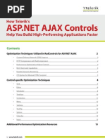 Rad Controls for ASP.net AJAX Performance Whitepaper