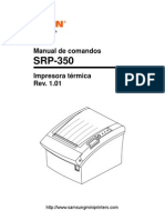Comandos Impresora BIXOLON SRP-350 Spanish