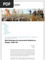 Download Bref historique du mouvement tudiant au Qubec 1958-1971 - Lysiane Gagnon by climbrandon SN86746993 doc pdf