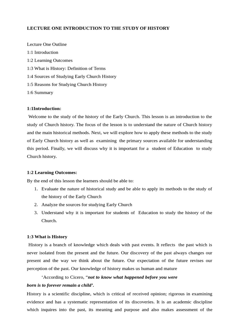 Introduction to Early Church History | PDF | Paul The Apostle | Early ...