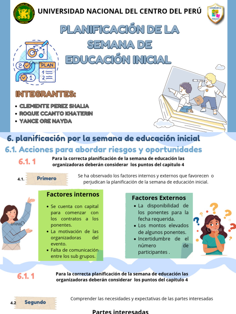 Planificación Semana Educación Inicial | PDF | Educación de la primera ...