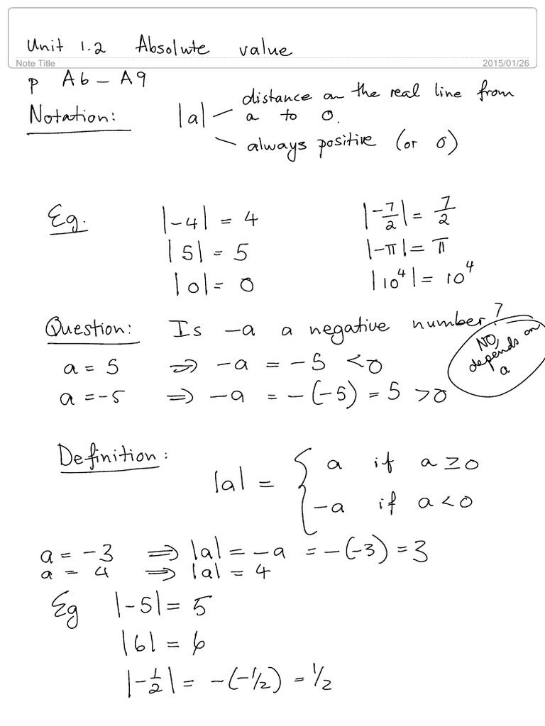 1.02 Absolute Value | PDF