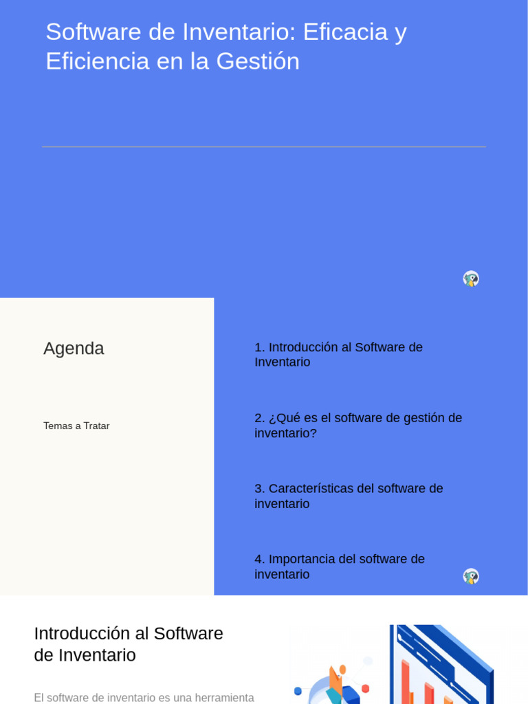 Software de Inventario Eficacia y Eficiencia en La Gestin | PDF ...