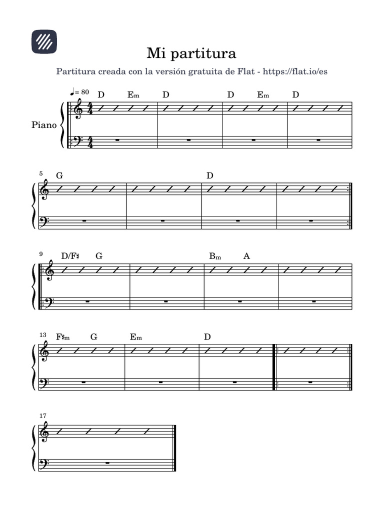 Mi Partitura | PDF