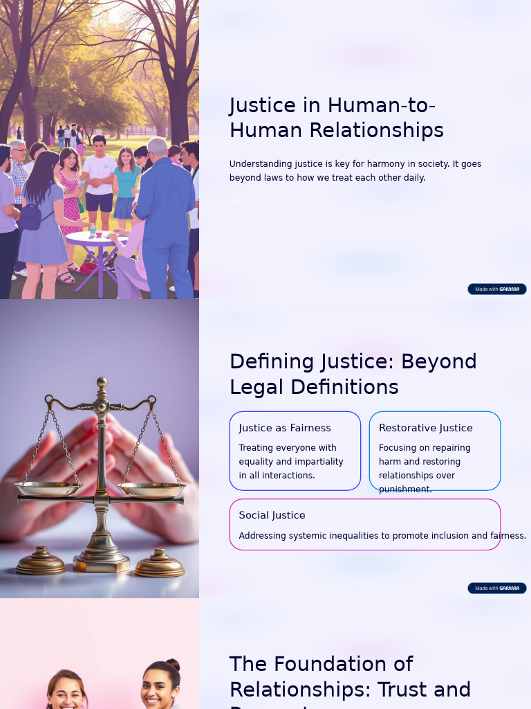 Understanding Justice in Relationships | PDF | Justice | Crime & Violence