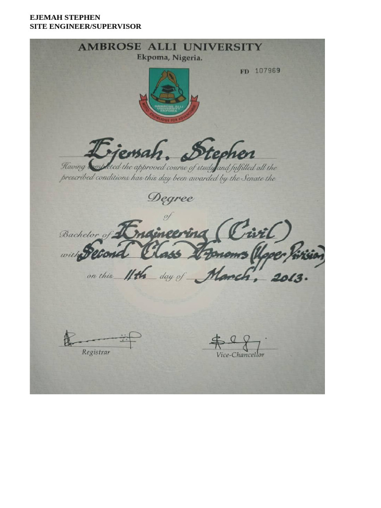 Certificates Pdf