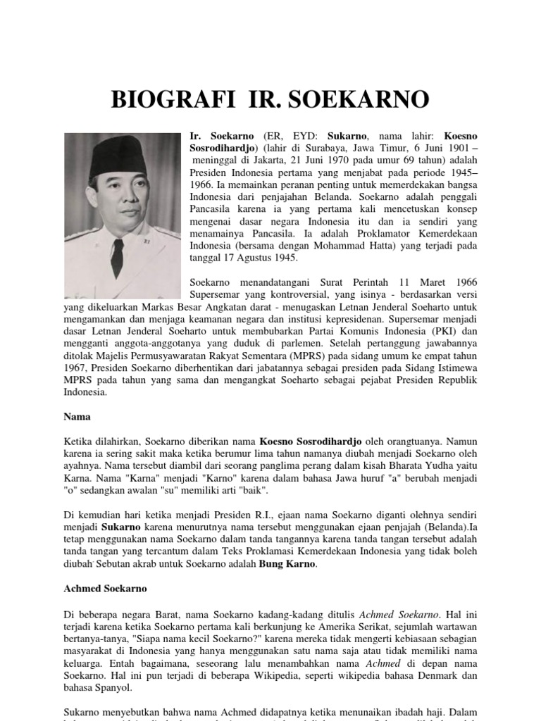 Biografi Ir