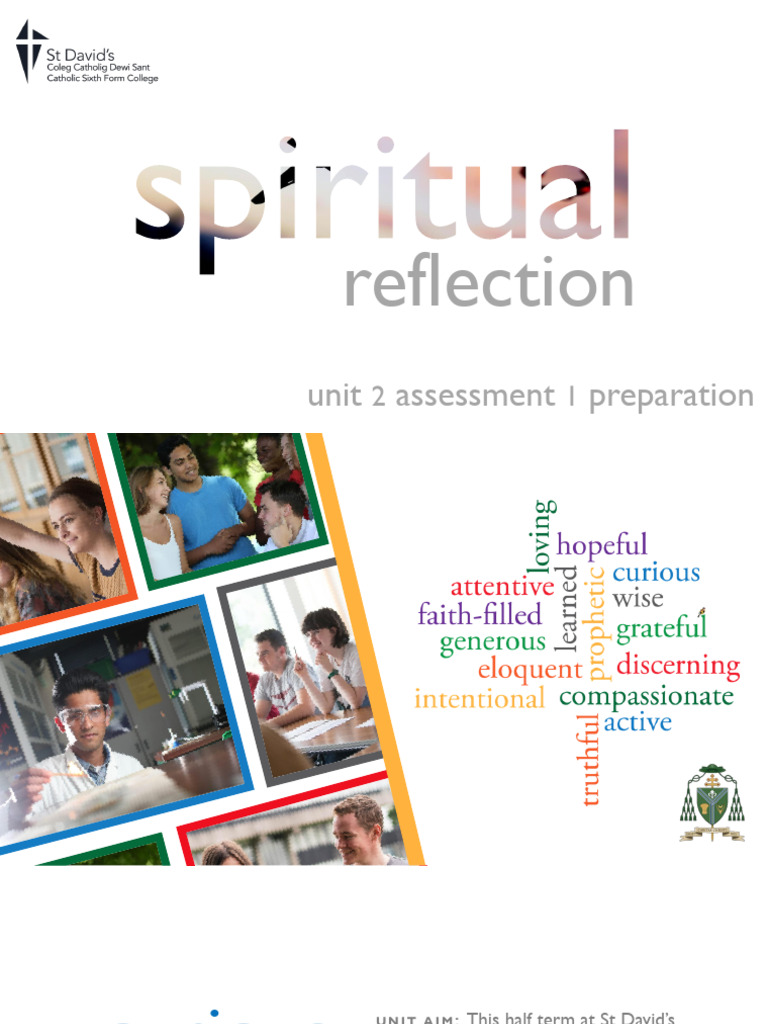 Spiritual Reflection Assessment Guide | PDF | Creationism | Prayer
