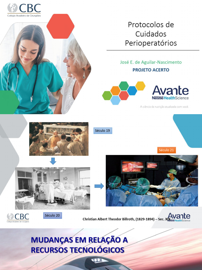 Protocolo ACERTO em Cuidados Perioperatórios | PDF | Remédio | Nutrição