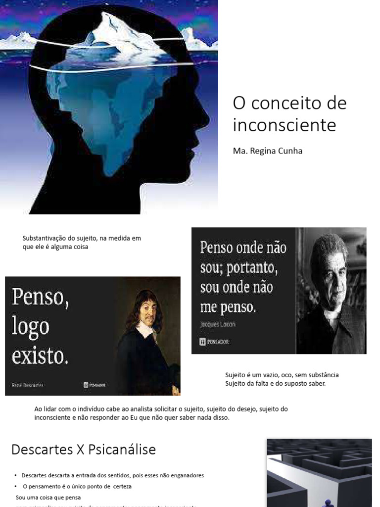 Inconsciente e Desejo na Psicanálise | PDF | Jacques Lacan | Mente ...