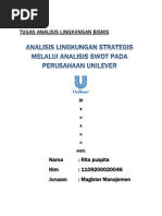 Download Analisis Swot Pada an UNILEVER by Rita Puspita SN86754498 doc pdf