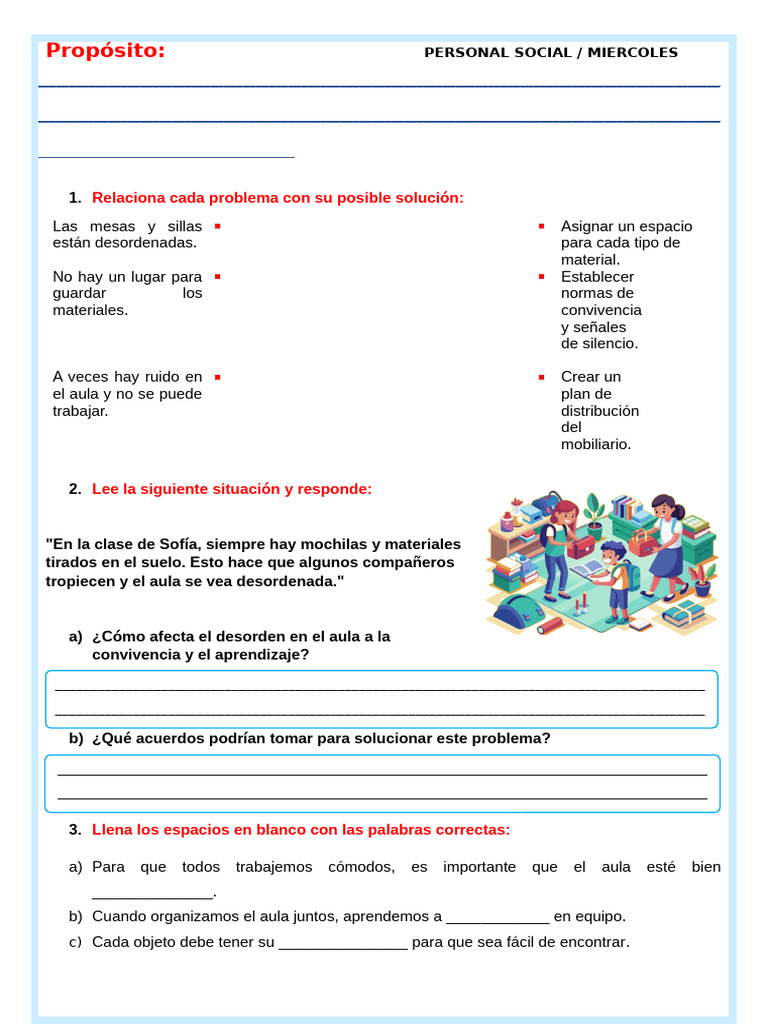 Soluciones para el Orden en el Aula | PDF | Salón de clases | Aprendizaje
