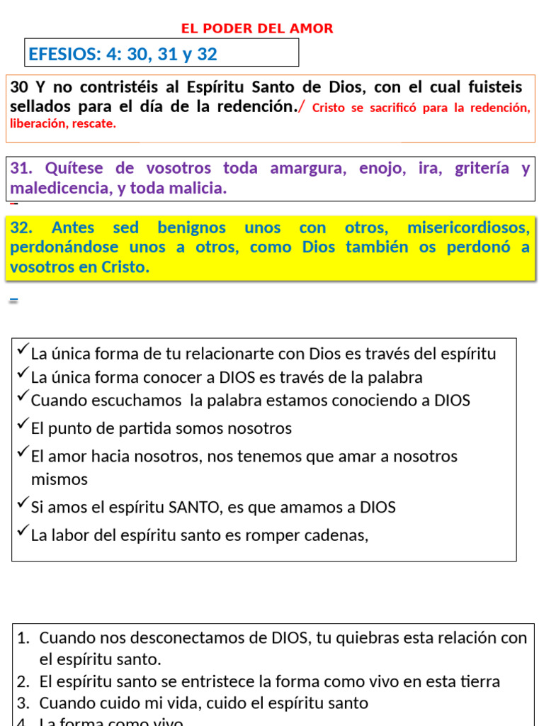 El Poder Del Amor | PDF | Amor | Cristo (título)
