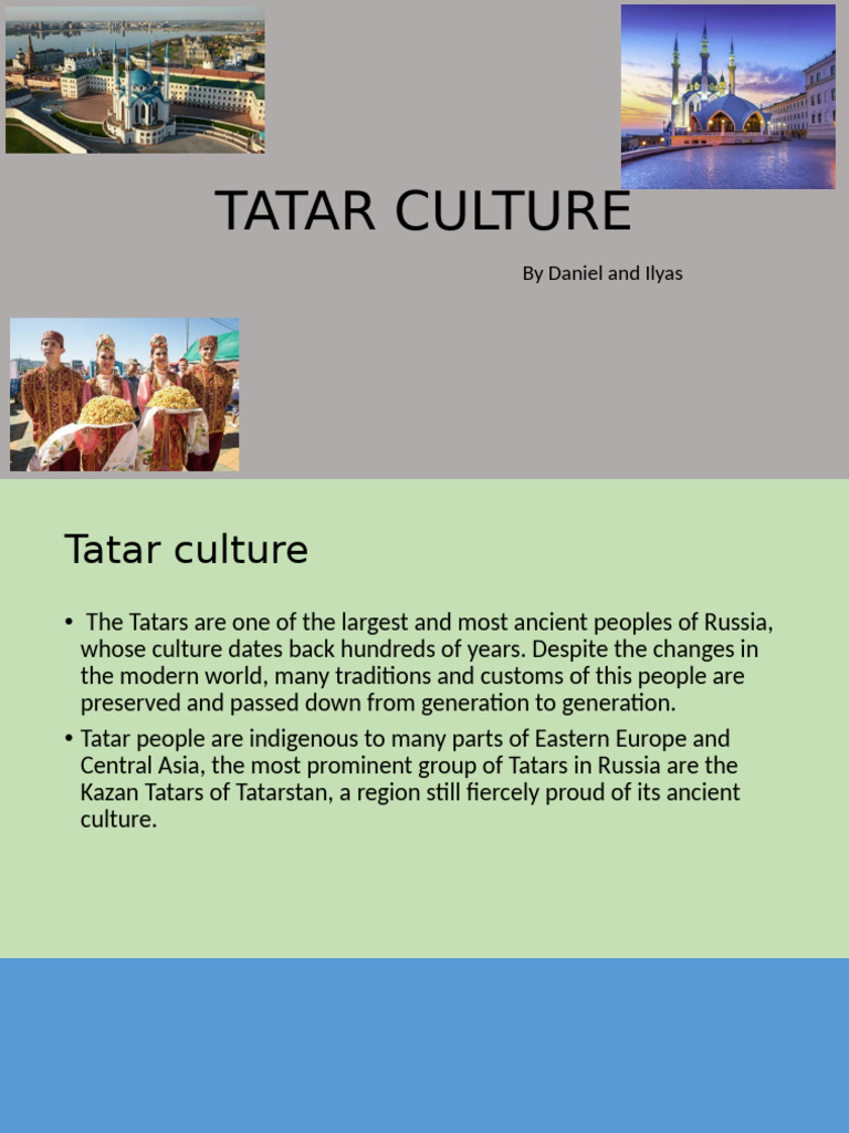Tatar Culture | PDF