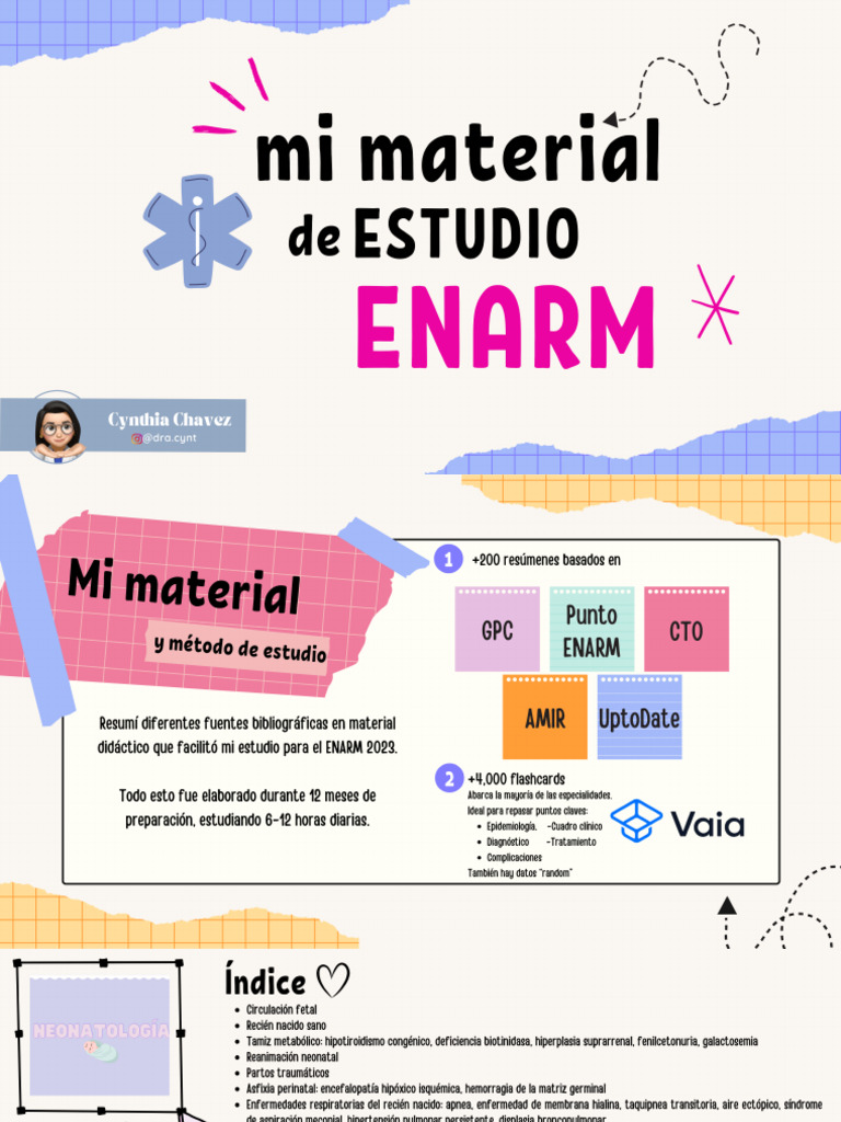 Mi Material de ESTUDIO ENARM | PDF