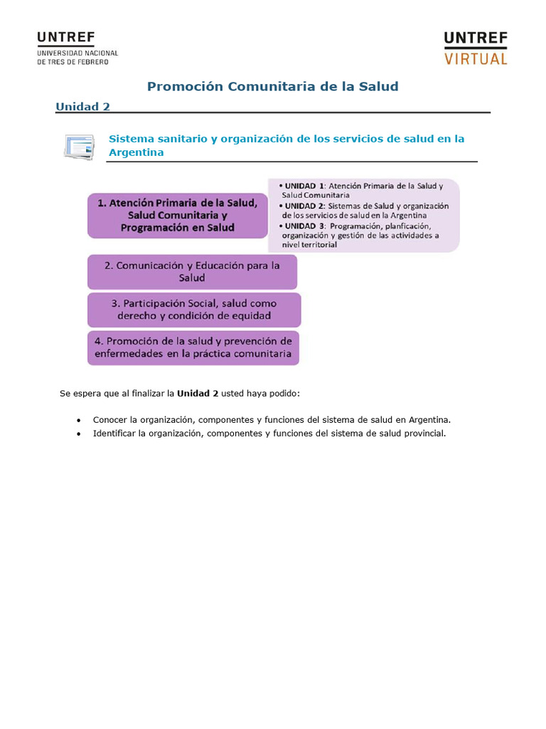 Organización del Sistema de Salud en Argentina | PDF | Cuidado de la ...