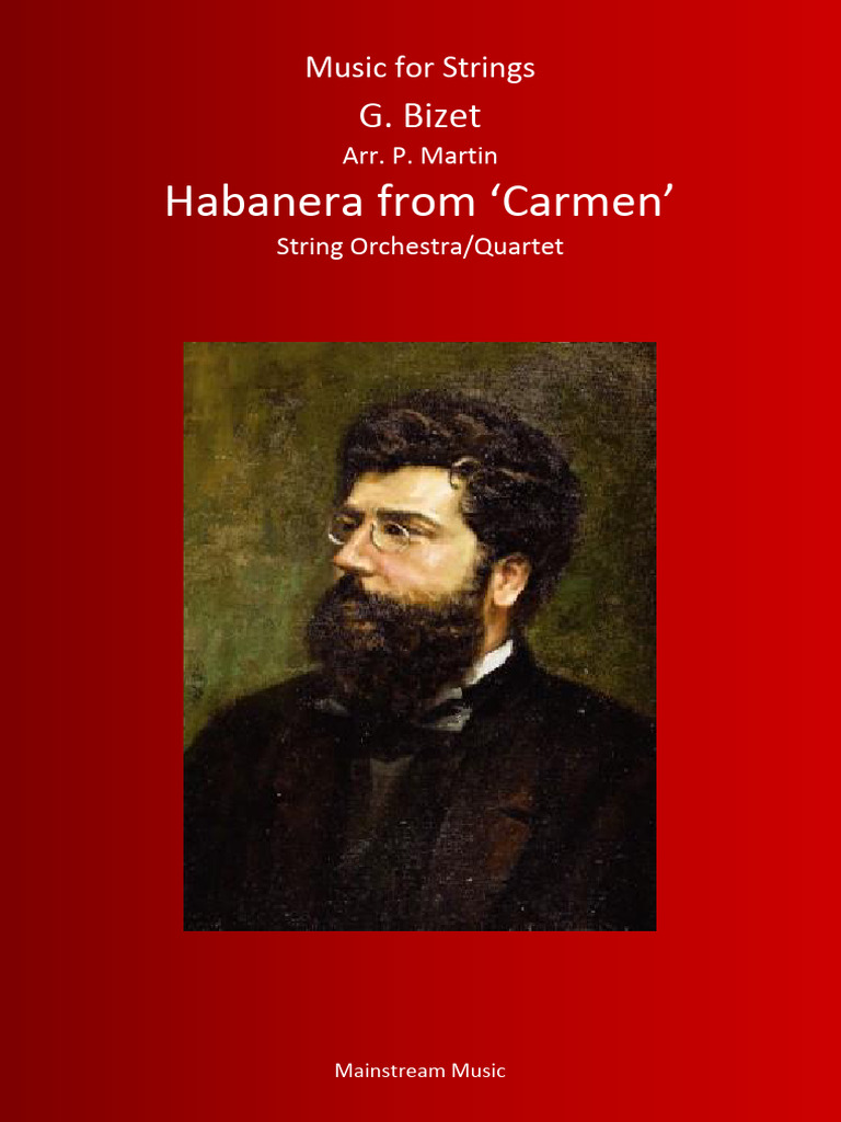 Habanera for String Orchestra | PDF | Carmen | Music Technology