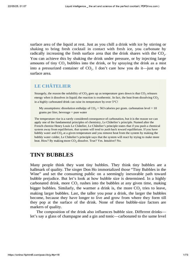 Liquid Intelligence - The Art and Science of The Perfect Cocktail (3) | PDF