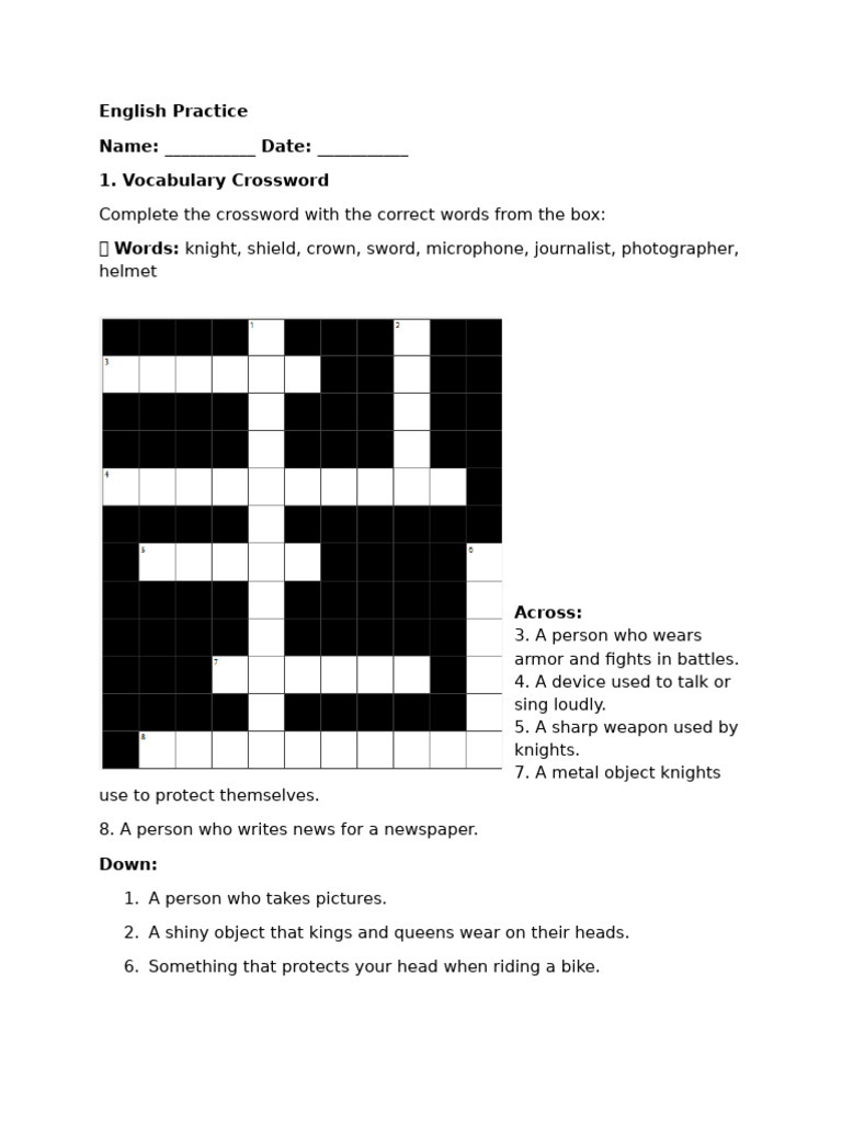 English Practice 2 | PDF