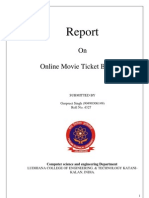 Online Movie Ticket Booking Report