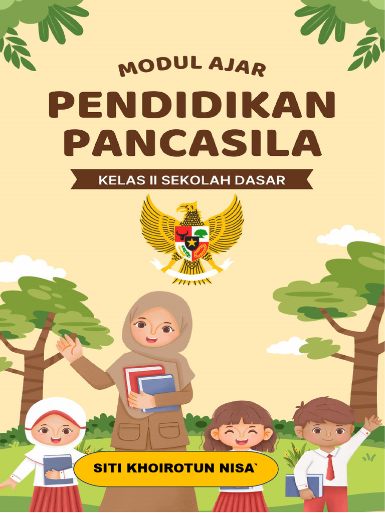 Modul Ajar Pancasila Kelas II 2025 | PDF