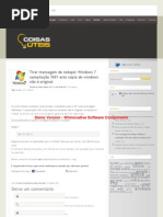 Tirando Aviso Do Win7 64 SP1