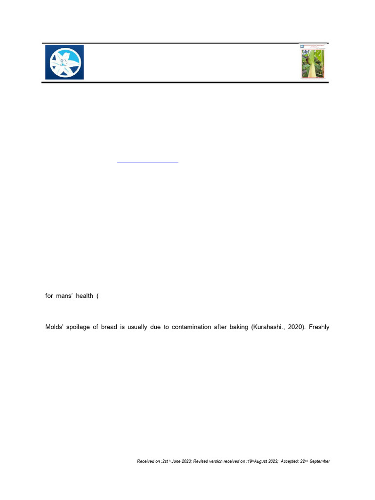 Micro and Macro Morphological Isolation - and - Identification - of ...